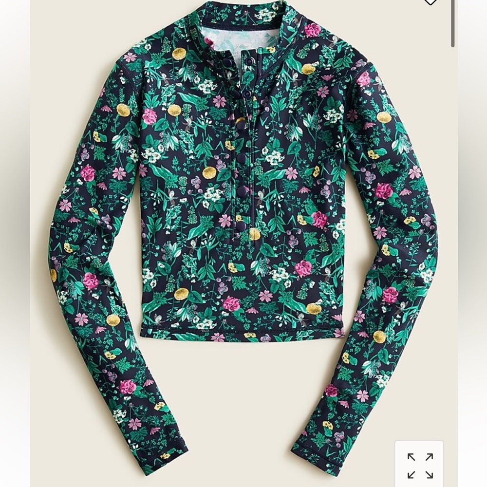 J Crew bikini and rash guard bundle NWT!